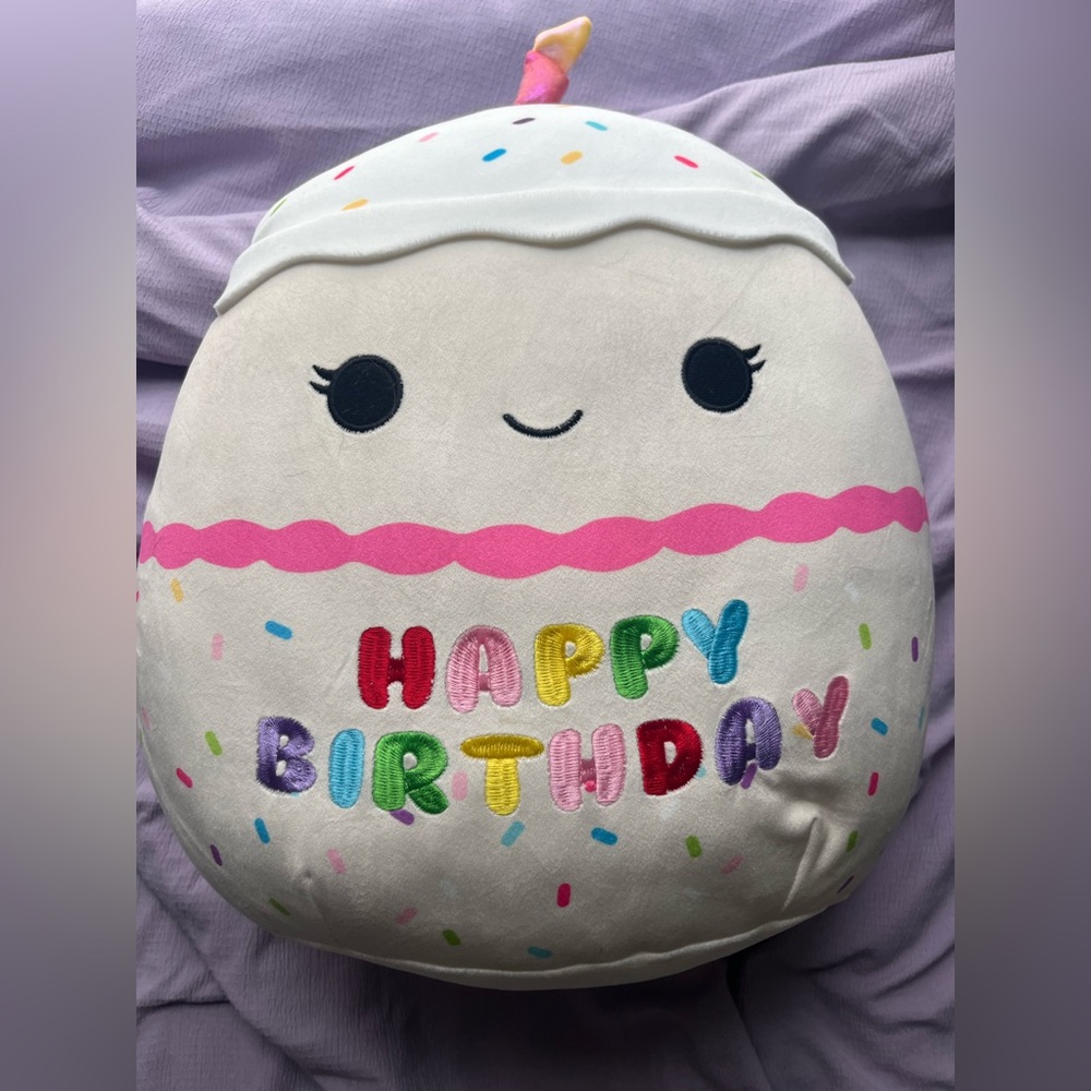 Happy Birthday Cupcake Squishmallow